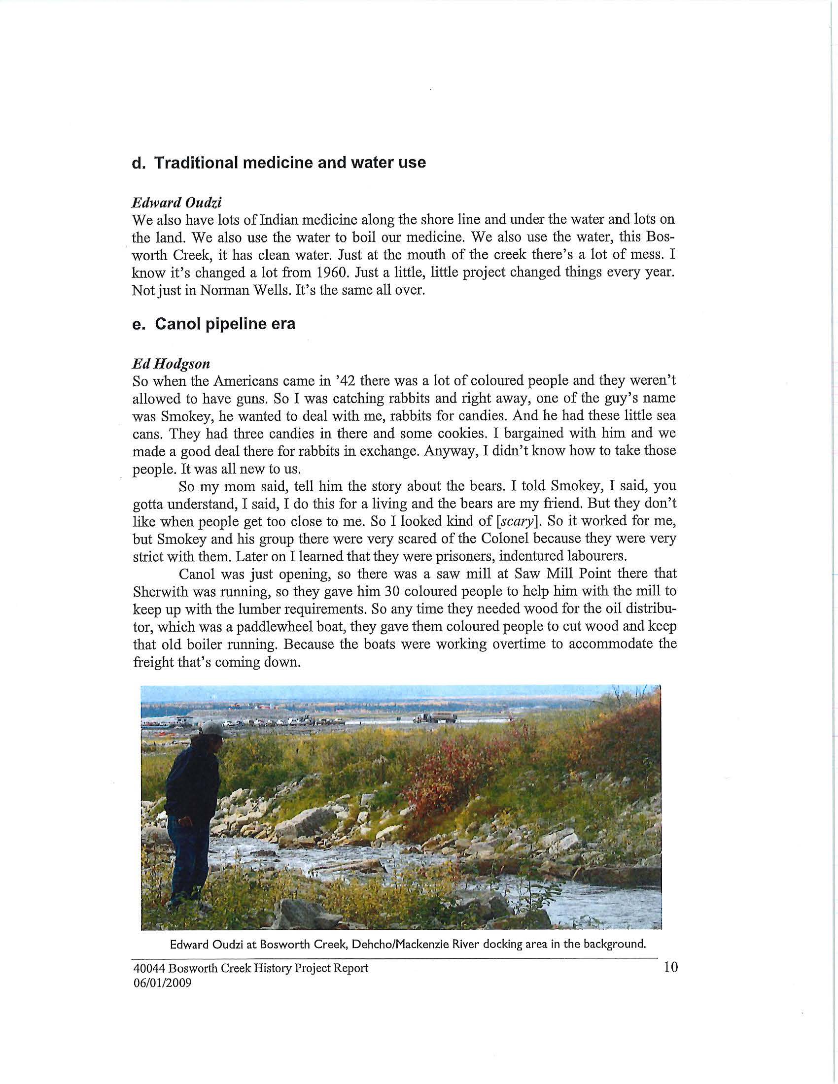 Bosworth Creek History Project Page 15