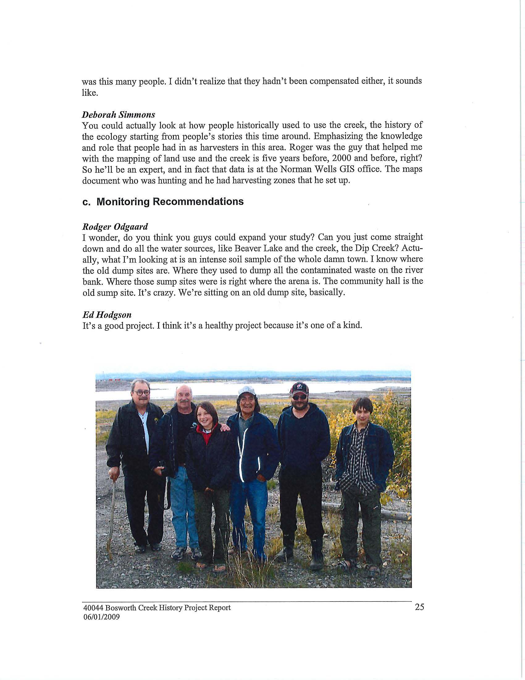 Bosworth Creek History Project Page 30